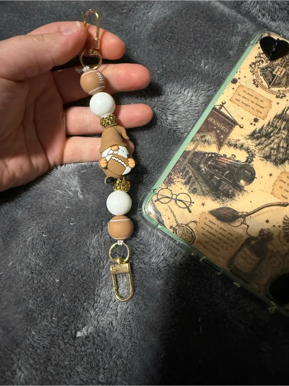 Handmade decorative tan
